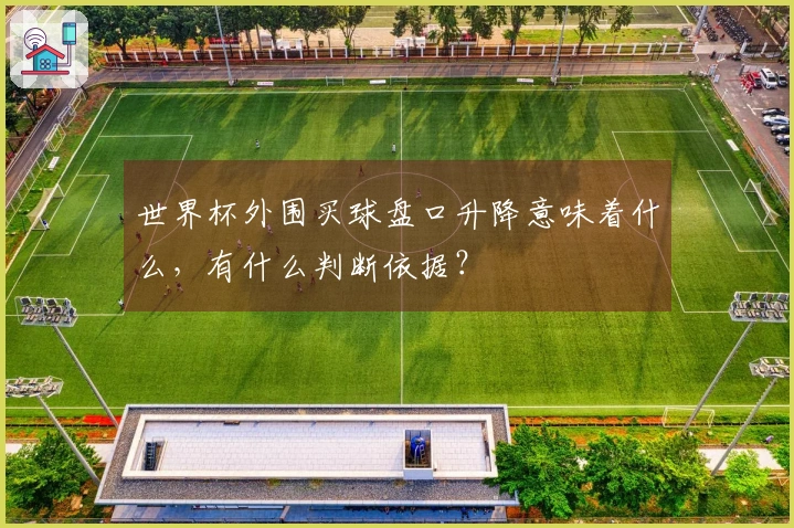 世界杯外围买球盘口升降意味着什么，有什么判断依据？