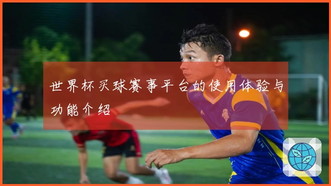 世界杯买球赛事平台的使用体验与功能介绍