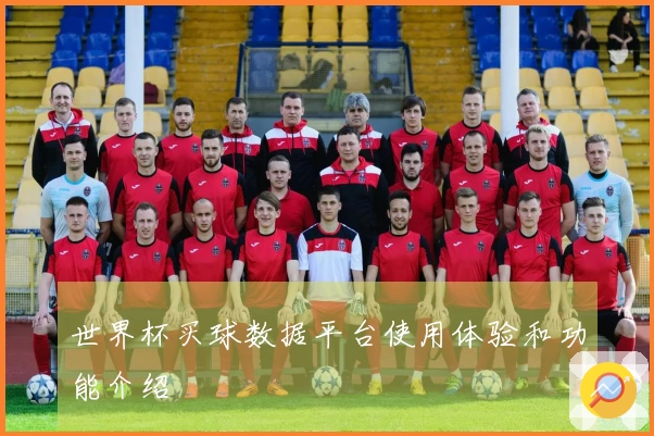 世界杯买球数据平台使用体验和功能介绍